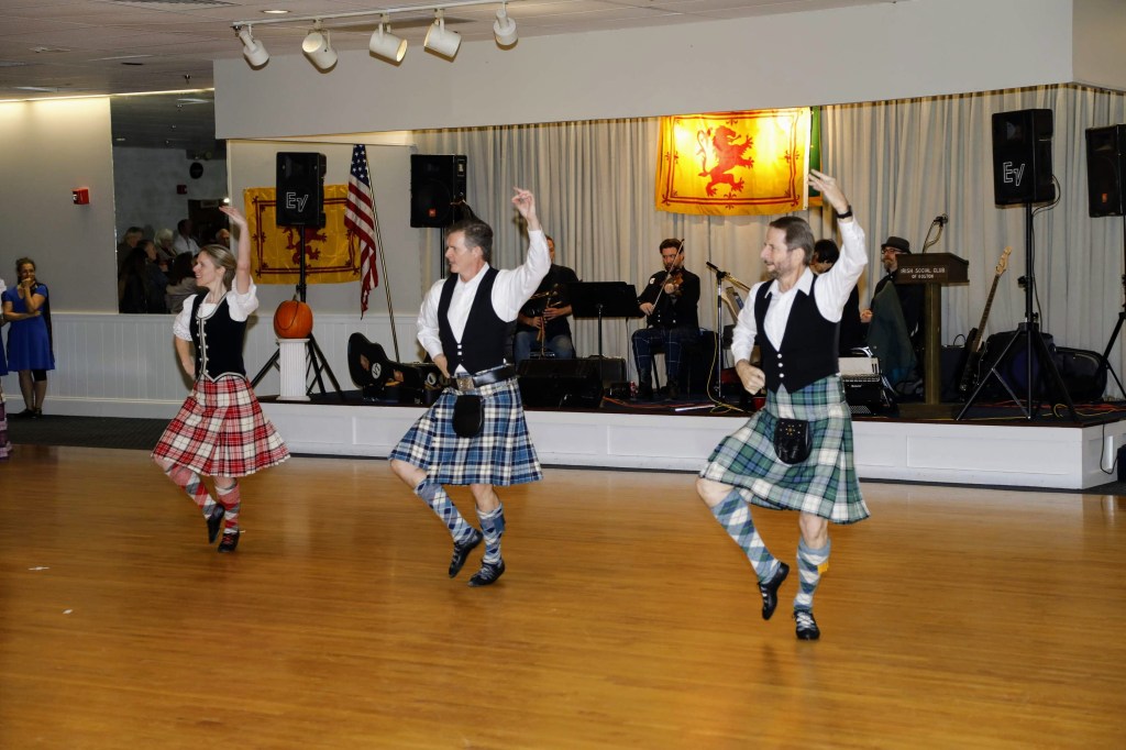 Scottish Country Dancers demonstration